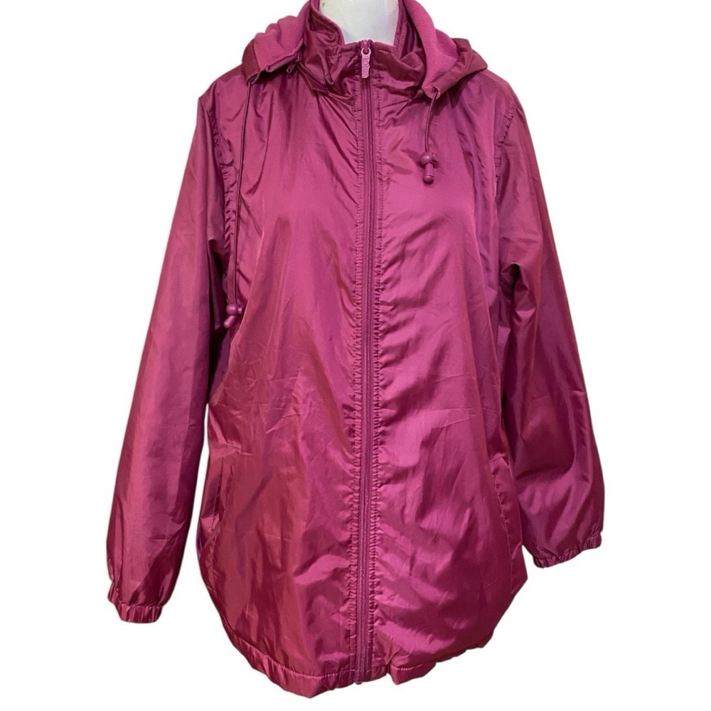 Totes Short Jacket in Pink Size L Fits like an XL!